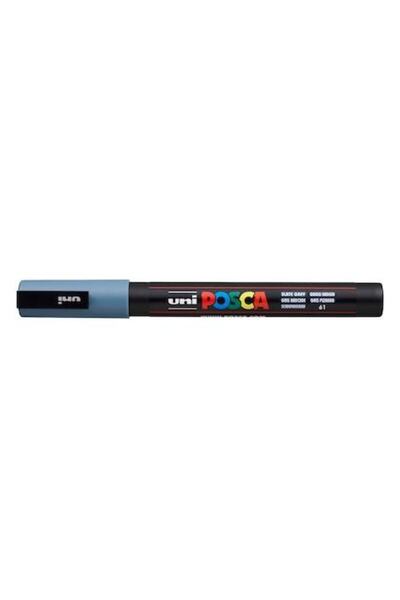 Uni Marker, UNI, 0.9 - 1.3 mm, Gray
