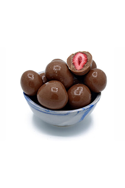 Yaşarbey حلوى دراجيه ماردين الخاصة بالحليب والشوكولاتة محشوة بالفراولة 1000 ج...