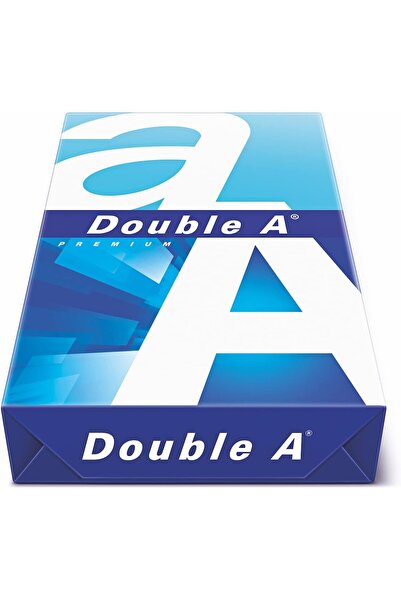 DOUBLE A - Printer Copy Paper, Size A4, GSM 80, 500 Pages Ream - White