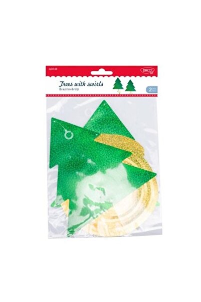 Daco Twisted Christmas Trees, 2 pcs/Set