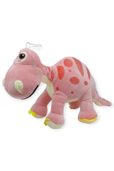 BUDİ HOME ديناصور توركو دينو اللطيف من القطيفة 35 سم - وردي