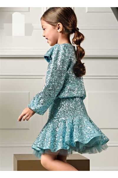 MAYORAL Abel Lula Green Pulpayet Skirt Set