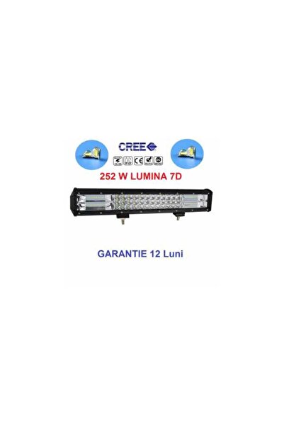 OEMS Led bar 252w Auto Projector for SUV ATV Boat Quad 45 cm