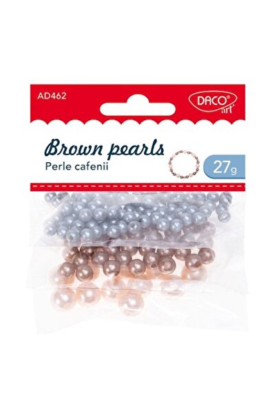 DACOart Brown Pearls Craft Accessories 27g DACO