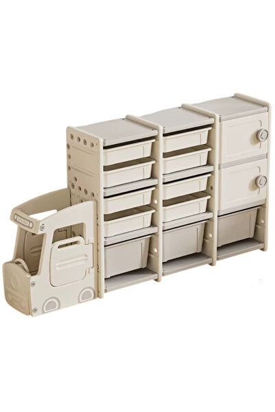 LITTLE ANGEL Kid Toys Organizer Nursery Storage Rack with Bins and Shelves - ...