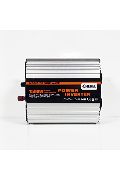 Hegel - İnges 24 VOLT 1500 WATT MODİFİYE SİNÜS İNVERTER - 24V 1.5 KW İNVERTÖR...