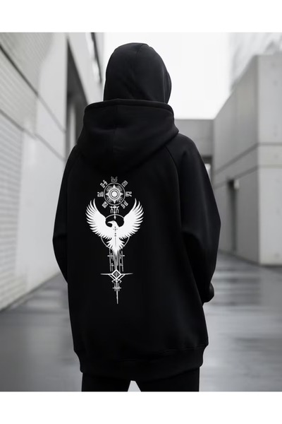 LAND MODA Hanorac Ninja cu mască de zăpadă – unisex cu glugă cald și conforta...