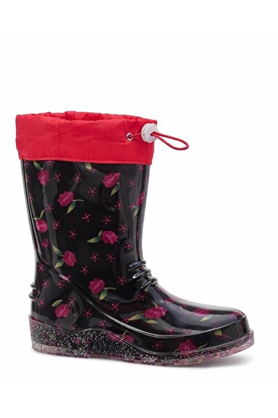 E Kandiş Winter Waterproof Rain and Snow Boots with Wool Inside