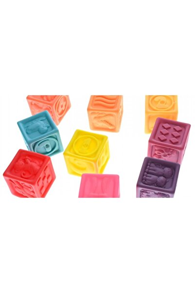 BRAVOSHOP Set of 10 Plastic Building Cubes