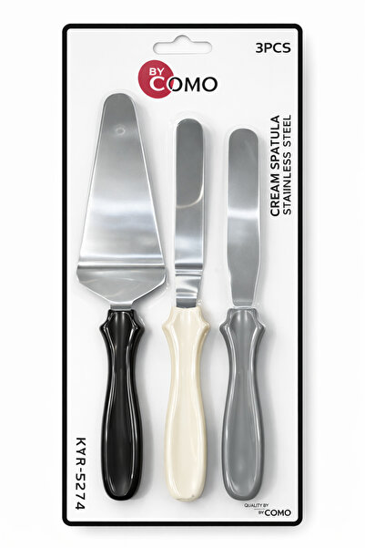 Chefmaster 3 -LÜ PASTA SIVAMA BIÇAĞI VE SETİ