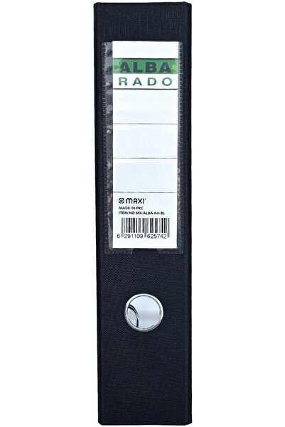 MAXİ Alba Rado Lever Arch File A4 Broad Black