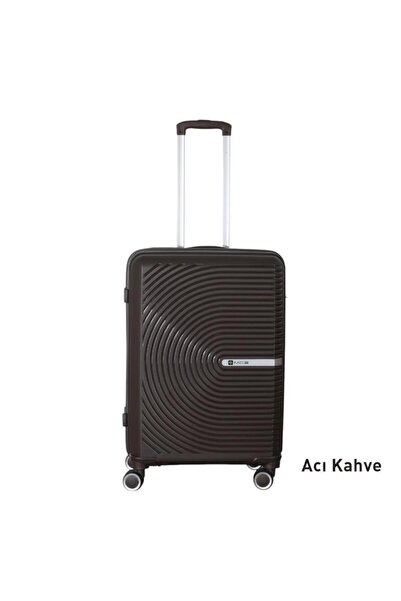 MÇS Orta Boy Kırılmaz Silikon Seyahat Valizi Bavulu V374