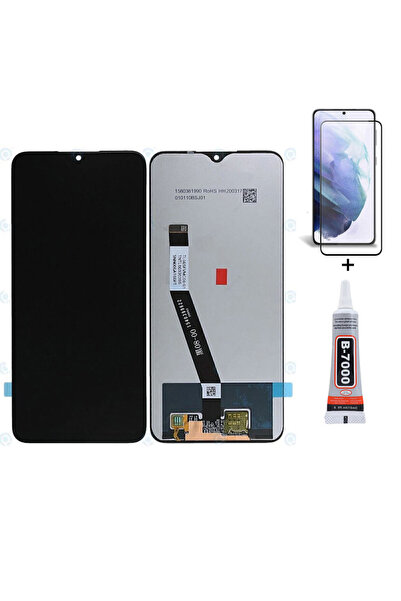 Yedcom Xiaomi Redmi 9 Ekran Lcd Dokunmatik 15ML Yapıştırıcı Ve Kırılmaz Ekran