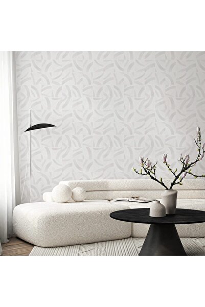 Adawall Tapet Vinil Superlavabil, Model Armonie, Gri, UV, Ignifug, Rolă 10.6 mp