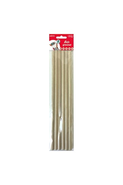 Daco Wooden Sticks Thick, 6 pcs/Set, 9mm x 30 cm,