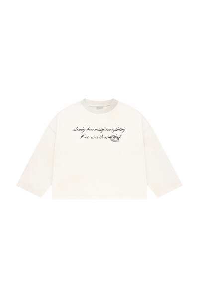 lethestudios Dreamstate Baskılı Uzun Kollu Basic T-Shirt