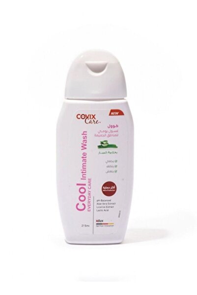 covix Cool Daily Care Wash for Intimate Areas with Aloe Vera 215ml
