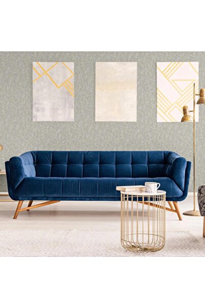 Adawall Super Washable Vinyl Wallpaper, Textured Pattern, Light Gray, UV, , F...