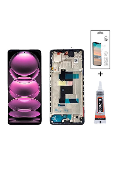 Yedcom Xiaomi Redmi Note 12 Pro 5G Çıtalı Oled Ekran Lcd Dokunmatik 15ML Yapı...