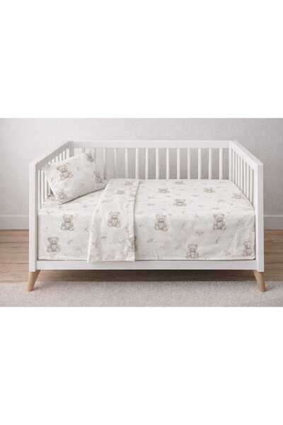 MAYRA teddy bear crib bedding