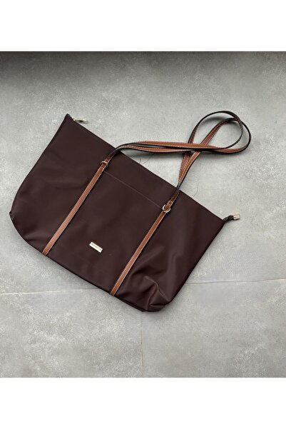 Larolina Women's Brown Hand and Shoulder Bag