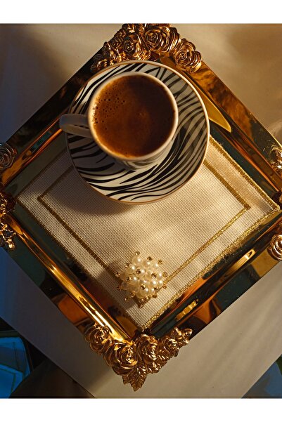 erayceyiz 6 Adet Kahve Sunum Peçetesi