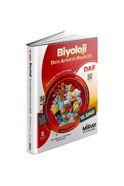 Miray Yayınları 10. Sınıf Biyoloji Daf Ders Anlatım Fasikülleri 2026-2027