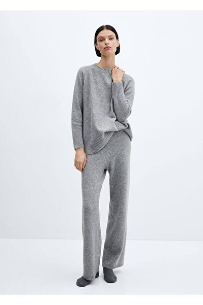 MANGO Woman Uzun tasarım pantolon