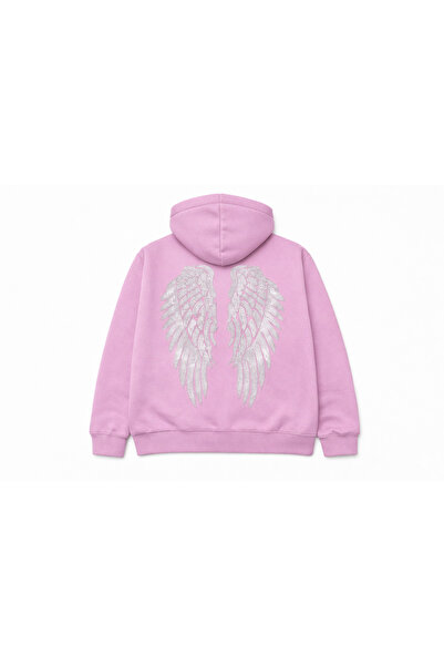 calade tr Premium kanat taşlı sweatshirt