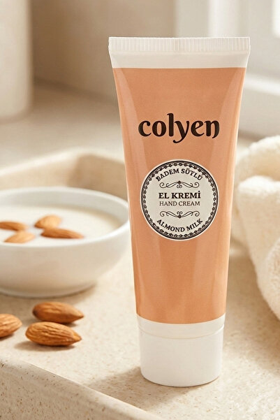 Colyen El Kremi Almond Milk Tatlı Badem Sütü Özlü Yoğun Nemlendirici Ve Onarı...