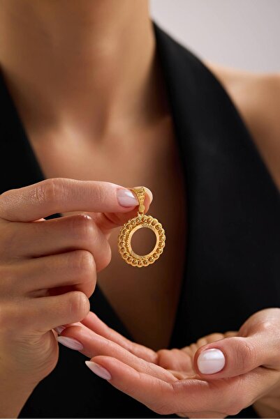 Tufanlar Kuyumculuk 22 Ayar Dorikalı Çeyrek Altın Kolye Ucu