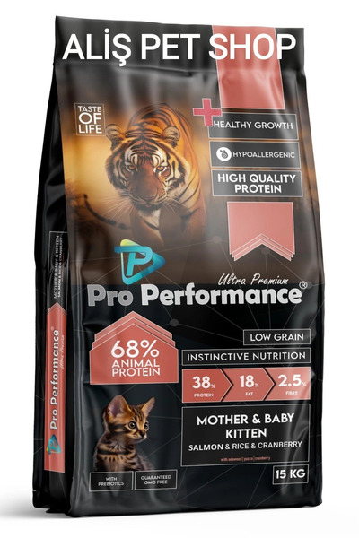 Pro Performance Kitten Anne ve Yavru Salmon & Rice 15 Kg