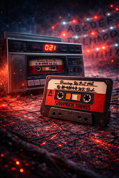 Lades شخصية غريبة بتصميم كاسيت ريترو من الثمانينيات