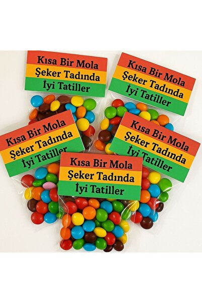 Mavi Masal 10 Adet Karne Hediyesi Renkli