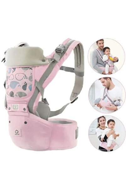 OEM Marsupiu Multifunctional si Reglabil cu Scaunel - Roz