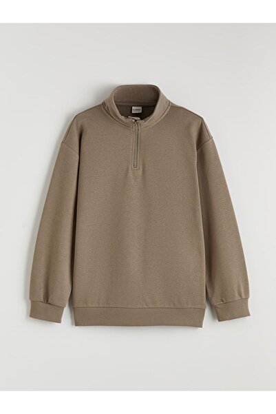 LC Waikiki Lcw Kids Stand Collar Boy's Sweatshirt