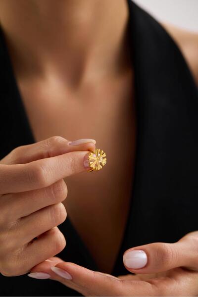 Tufanlar Kuyumculuk 22 Ayar Kar Tanesi Altın Küpe