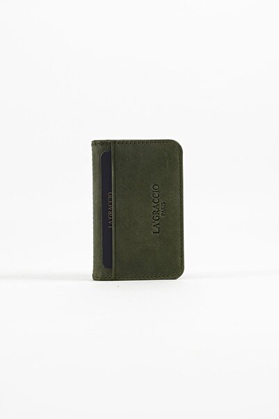 Store محفظة حامل بطاقات من الجلد الطبيعي من ديفن