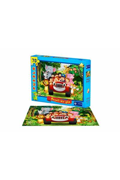 Adam Games Puzzle لغز مكون من 70 قطعة ليوم مبهج