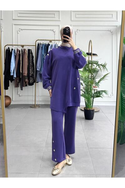 Ghisa DÜĞME RİBANA DETAYLI TAKIM