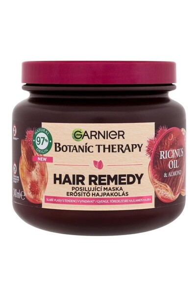 Garnier Botanic Therapy Set 2 x Masca de Par Hair Remedy cu Ulei de Ricin, 34...