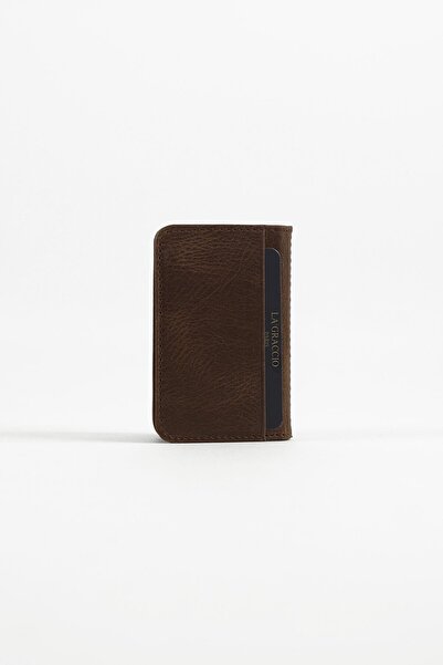 Store محفظة حامل بطاقات من الجلد الطبيعي من ديفن