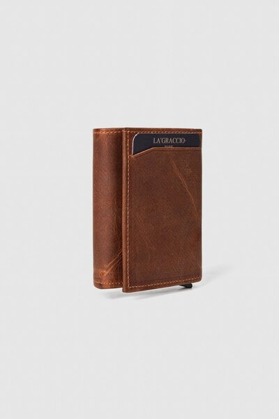 Store محفظة رجالية من الجلد الطبيعي من كراج