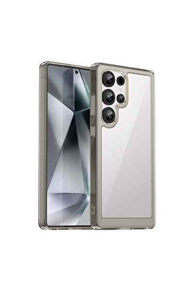 OEM Carcasă Samsung Galaxy S25 Ultra - Negru Transparent