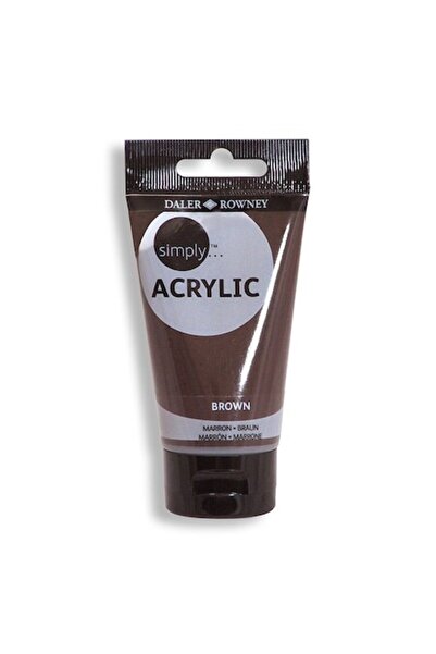 Daler Rowney Culoare acrilică Simply, 205 - Maro, 75 ml