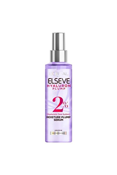 ELSEVE Hyaluron Plump Hydrating Redensifying Serum for Dehydrated Hair, 150 ml