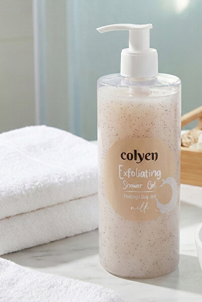 Colyen Arındırıcı Peeling Etkili Duş Jeli Süt Proteinli Besleyici Yumuşatıcı ...