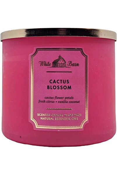 Bath & Body Works , White Barn 3-Wick Candle with Essential Oils - 14.5 oz - ...