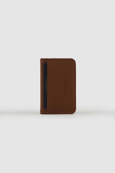 Store محفظة حامل بطاقات من الجلد الطبيعي من ديفن