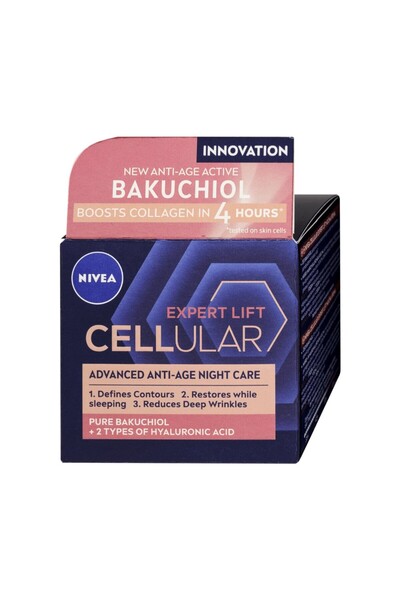 Nivea Visage Set of 2 x Nivea Cellular Expert Lift Night Cream, 50 ml